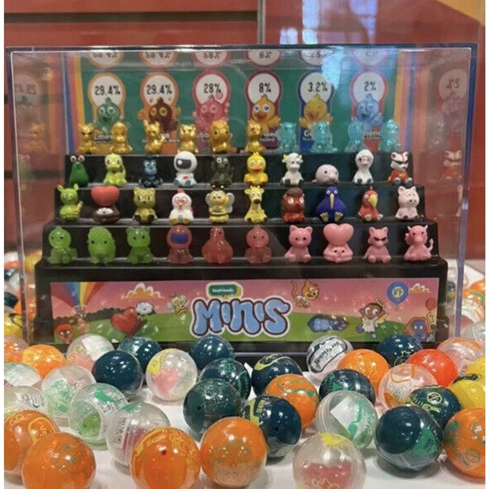 Veefriends Mini Collect Pencil Top Figure 10 Toys Lot New Animals Stocking Gift